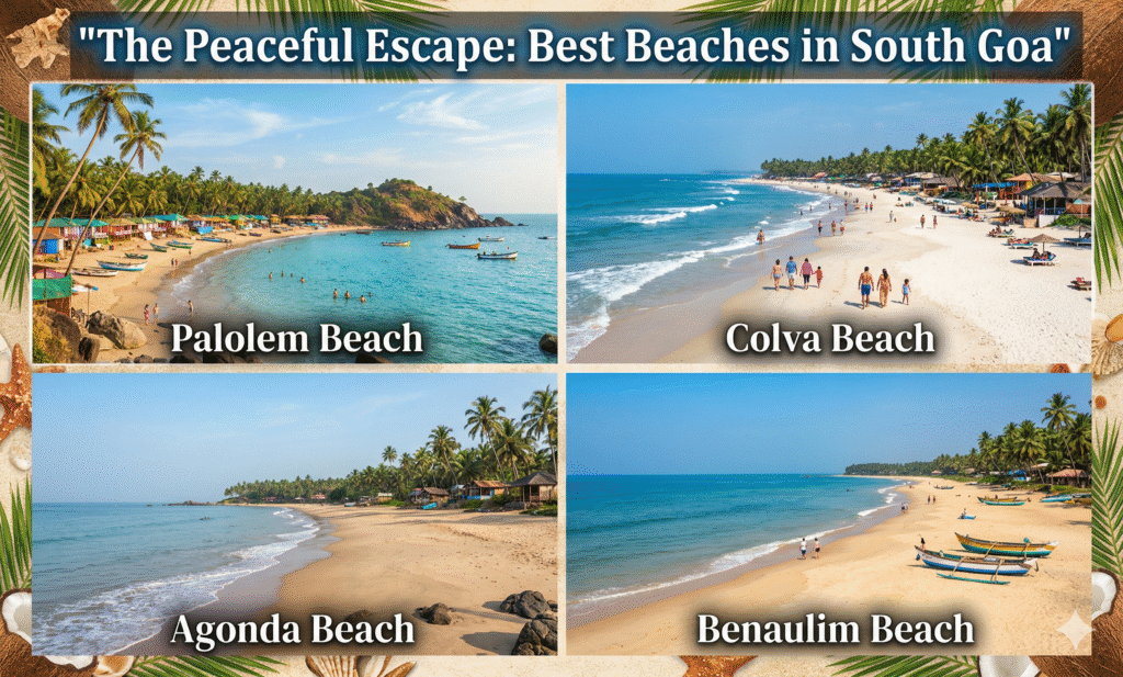 south goa beaches