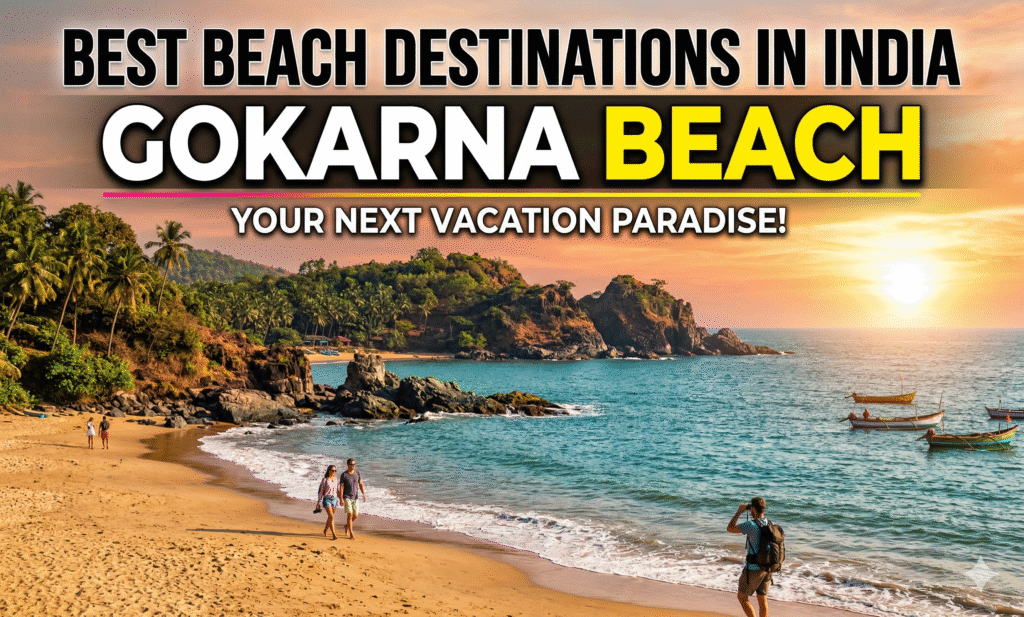 best beach destination gokarna beach