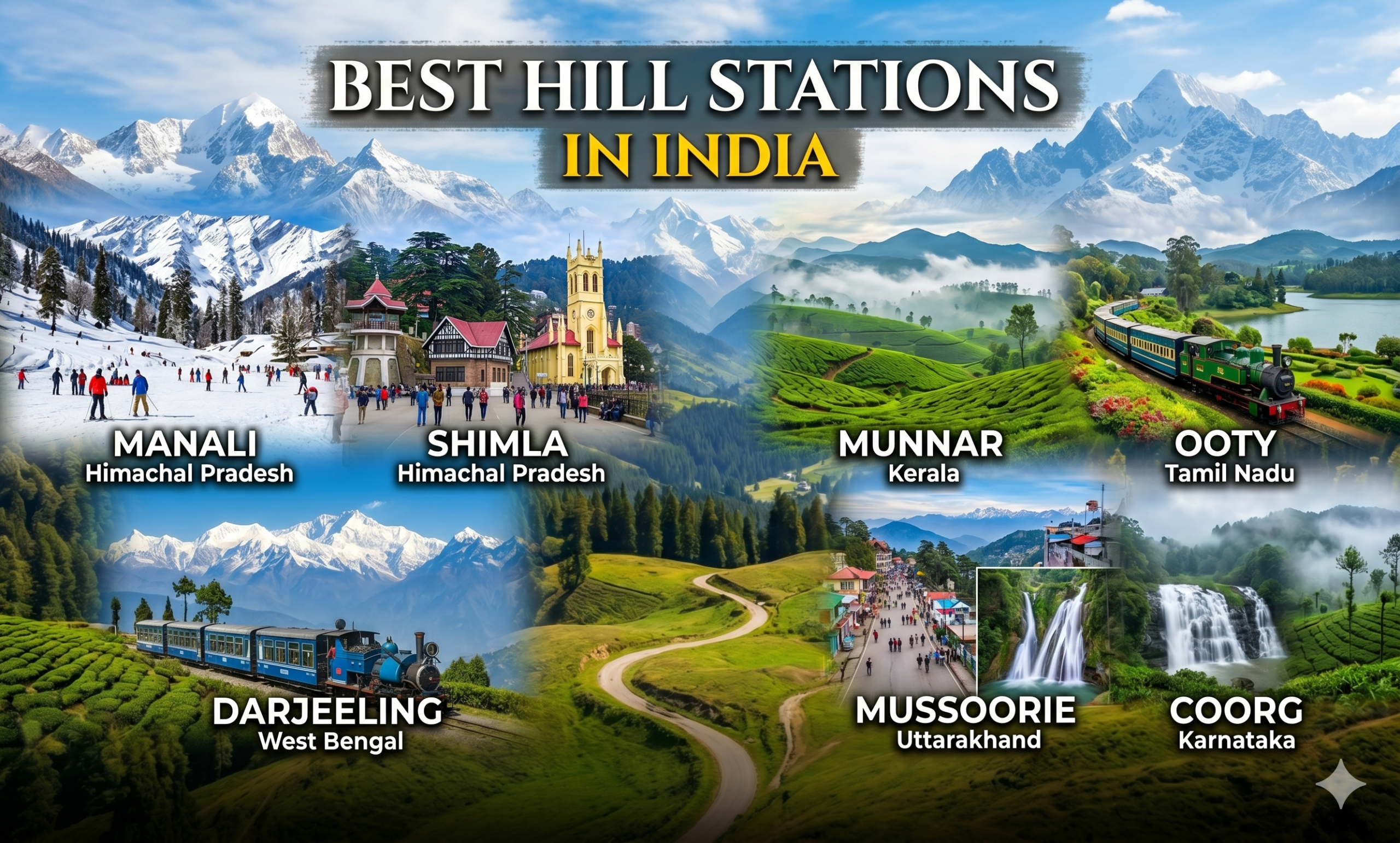 best hill stations in india