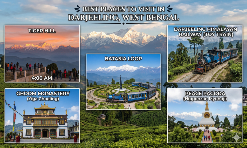 best places to visit in darjeeling