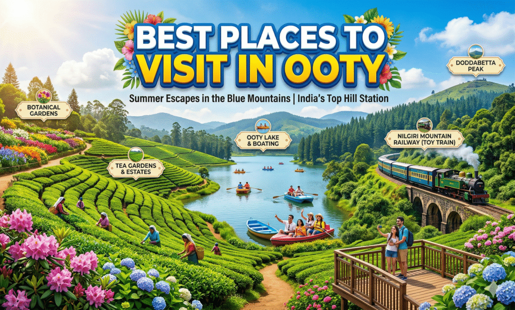 best places to visit in ooty