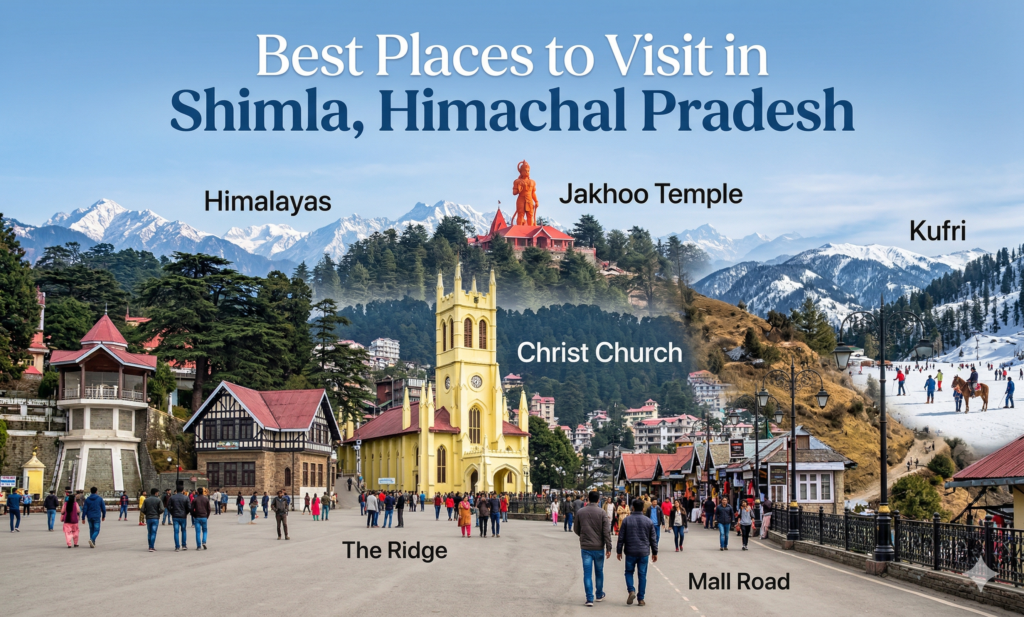 best places to visit in shimla