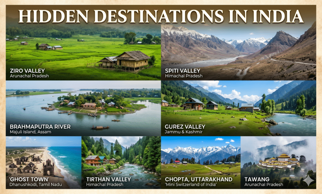 hidden destinations in india