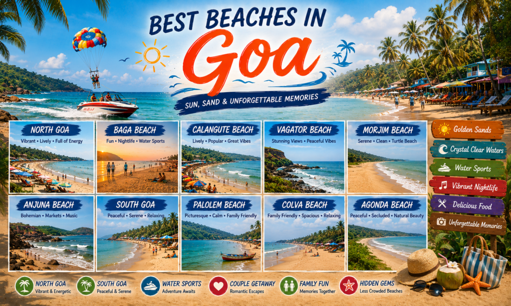 best beaches in goa
